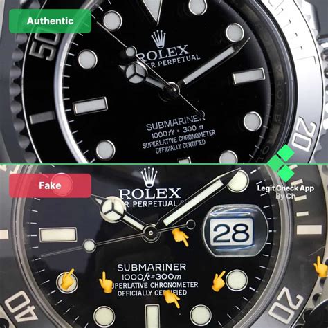 how to tell if you have a fake rolex submariner|how to check rolex authenticity.